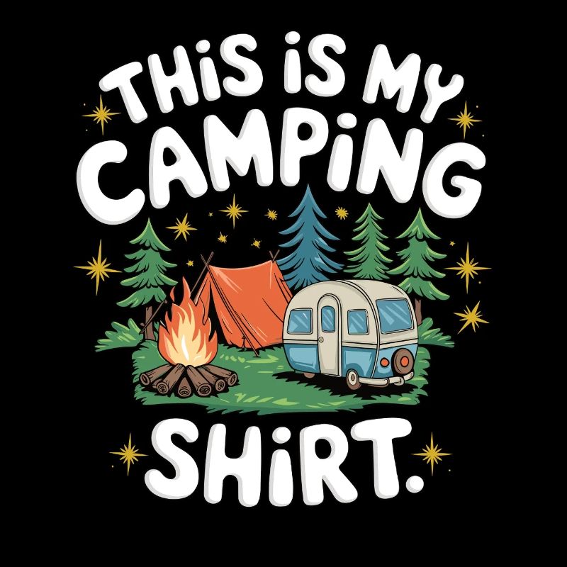 C’est ma chemise de camping