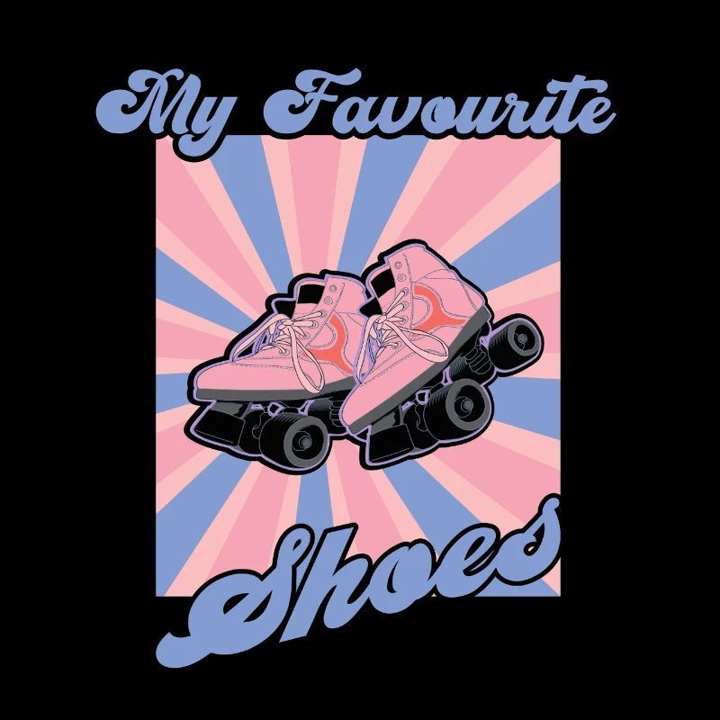 Rollerskater My Shoes Rollschuh Disco