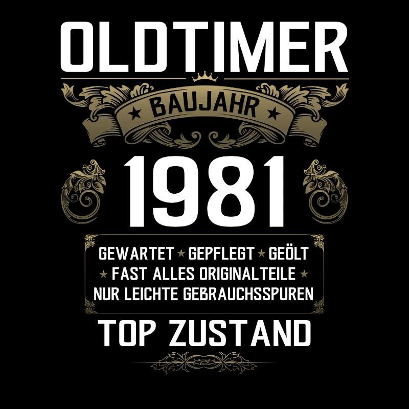 44. Geburtstag Oldtimer Jahrgang 1981