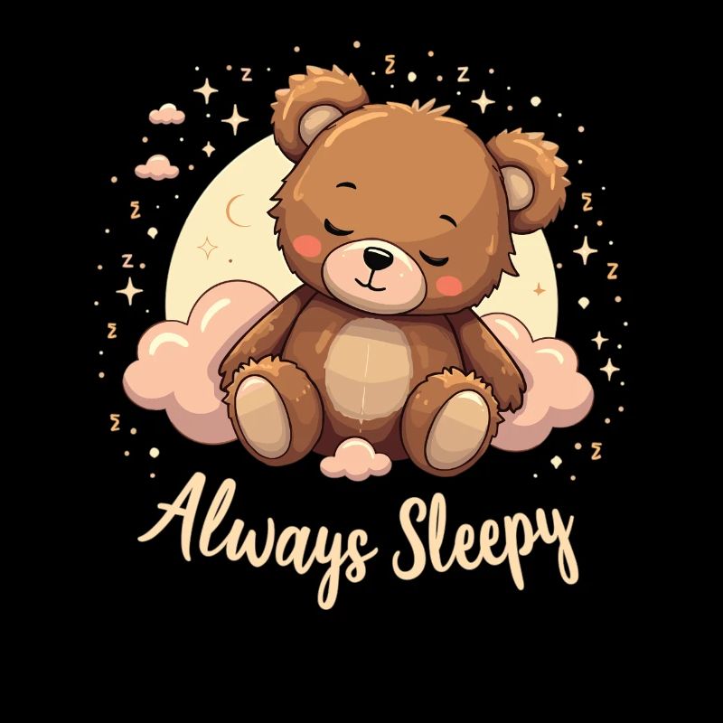 Cute Bear, Bear, Bear, Cute Sleep, Dreamer