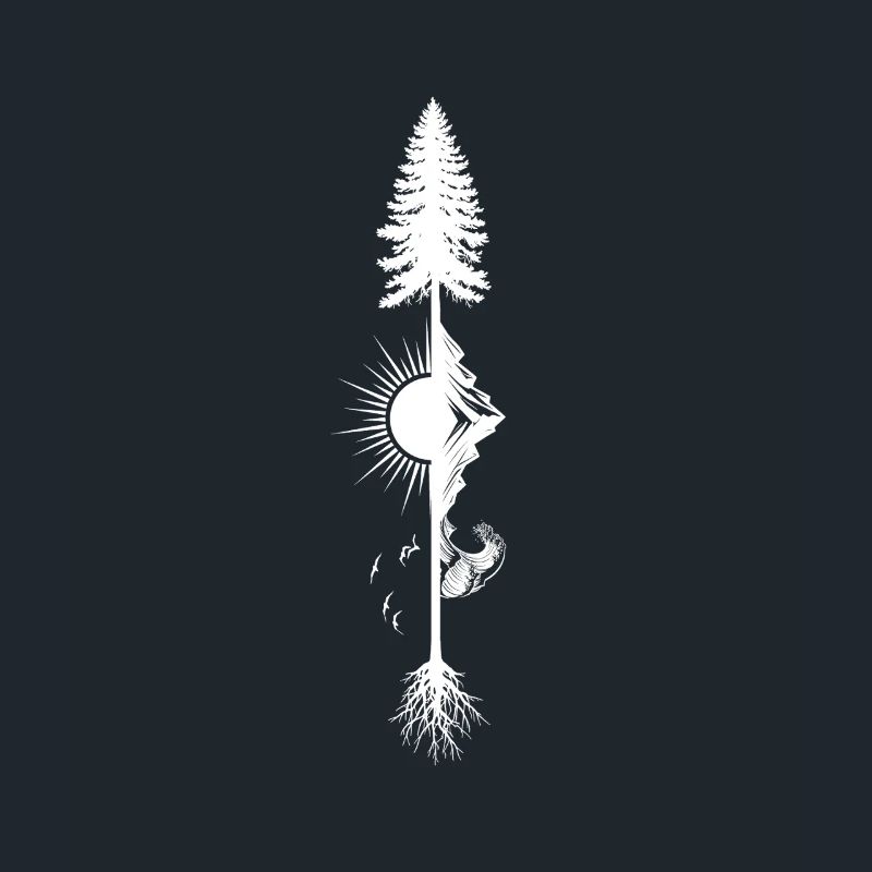 L’harmonie verticale de la nature