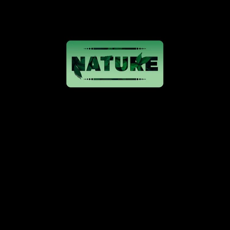Natur Blatt Text