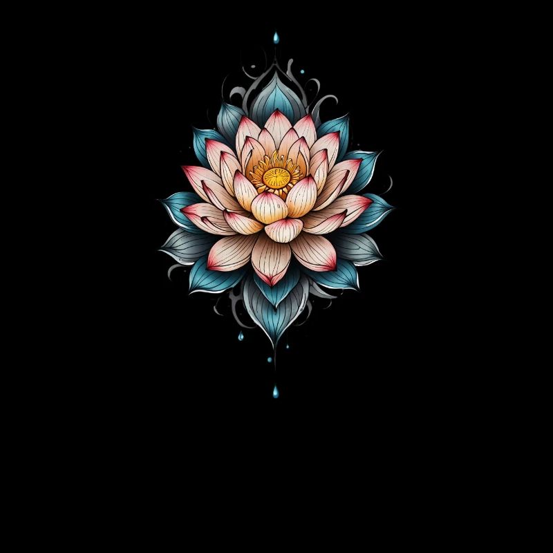 Chérissez chaque instant Fleurs bleues