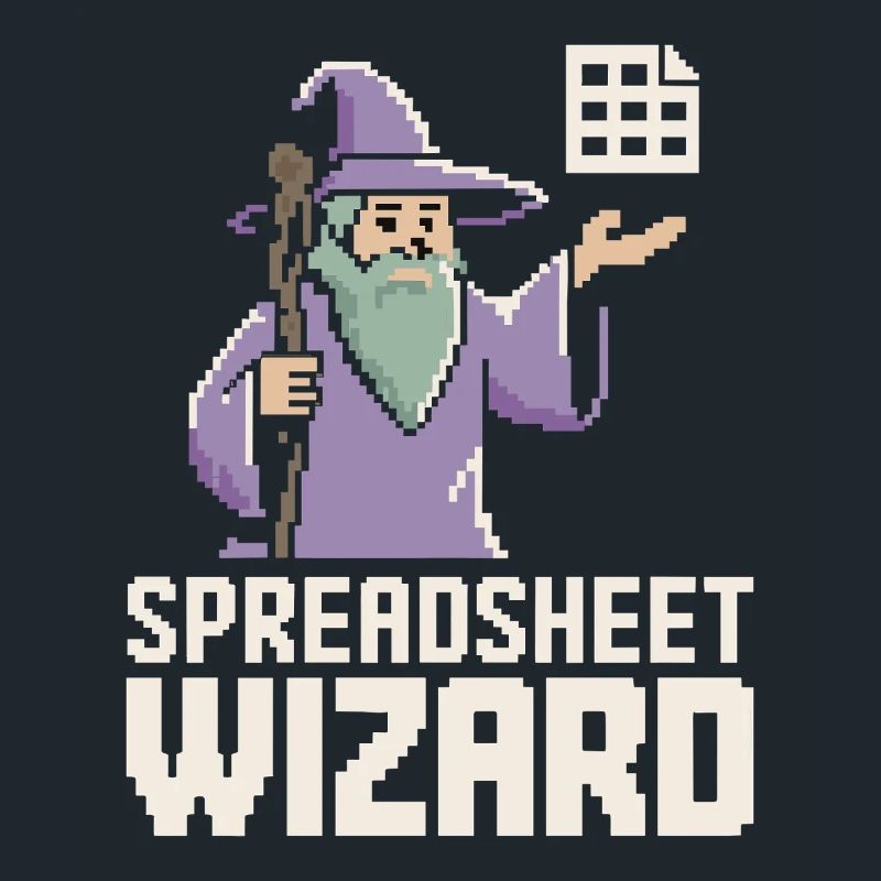Tabellenkalkulations-Assistent Lustiger Controller Buchhalter