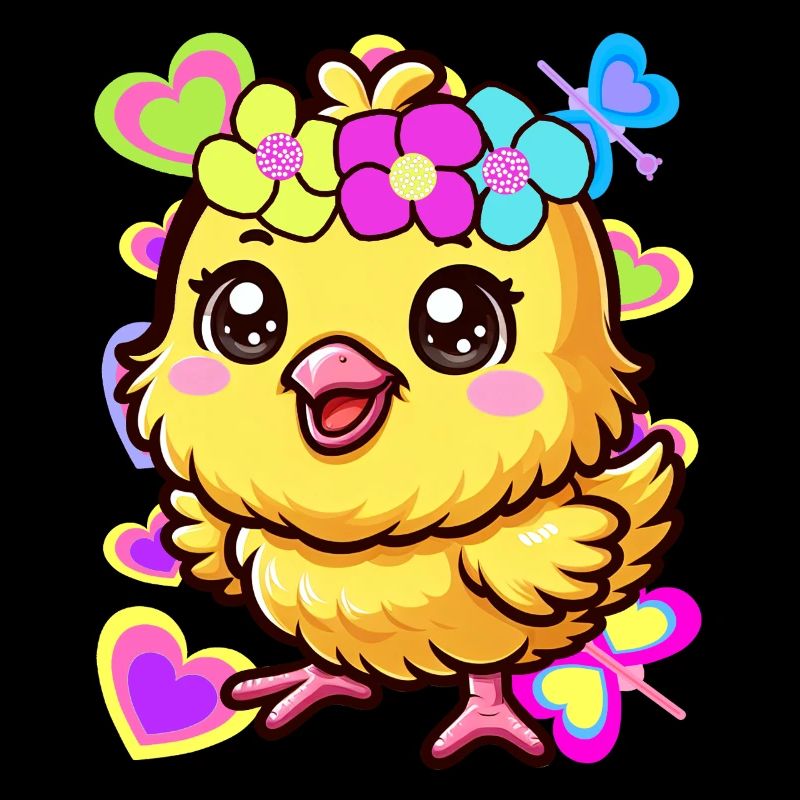 Chick Easter Kids Child Baby Chicken