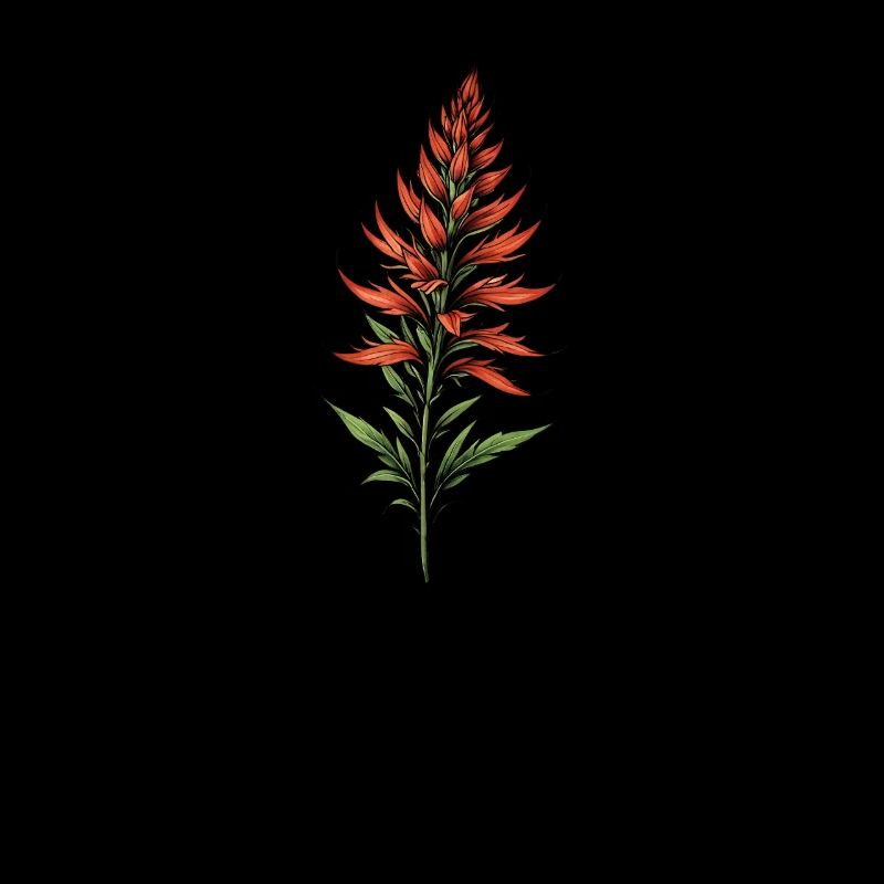 Paintbrush Bloom Elegance