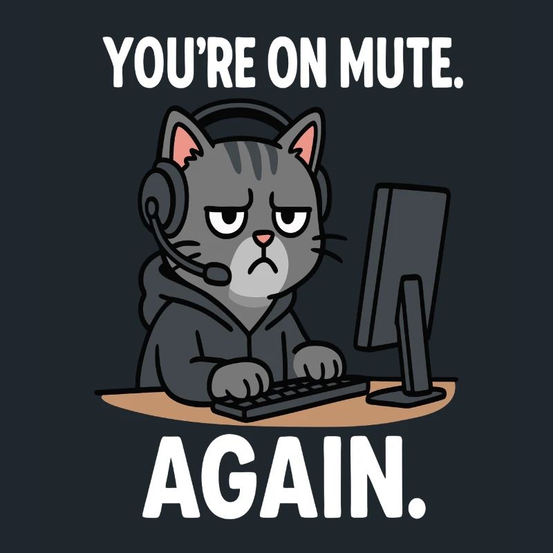 Chat de bureau à domicile