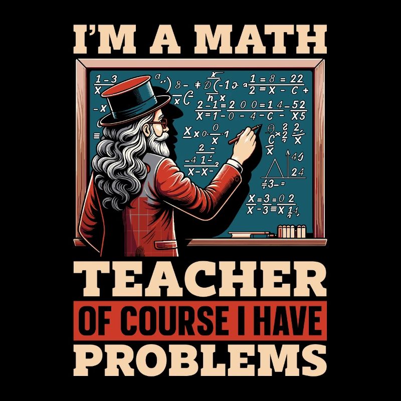 Mathématicien Je suis professeur de mathématiques Statisticien