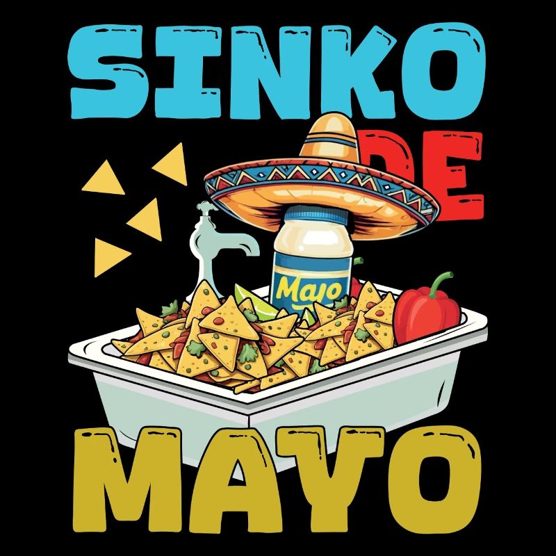 Sinko De Mayo Funny Cinco De Mayo Motif