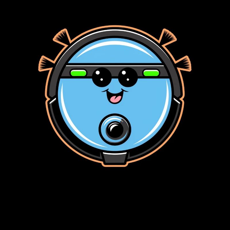 Aspirateur robot mignon