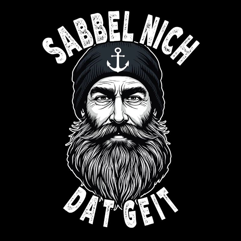 Frison orientale marin de la mer du Nord Sabbel nich dat geit