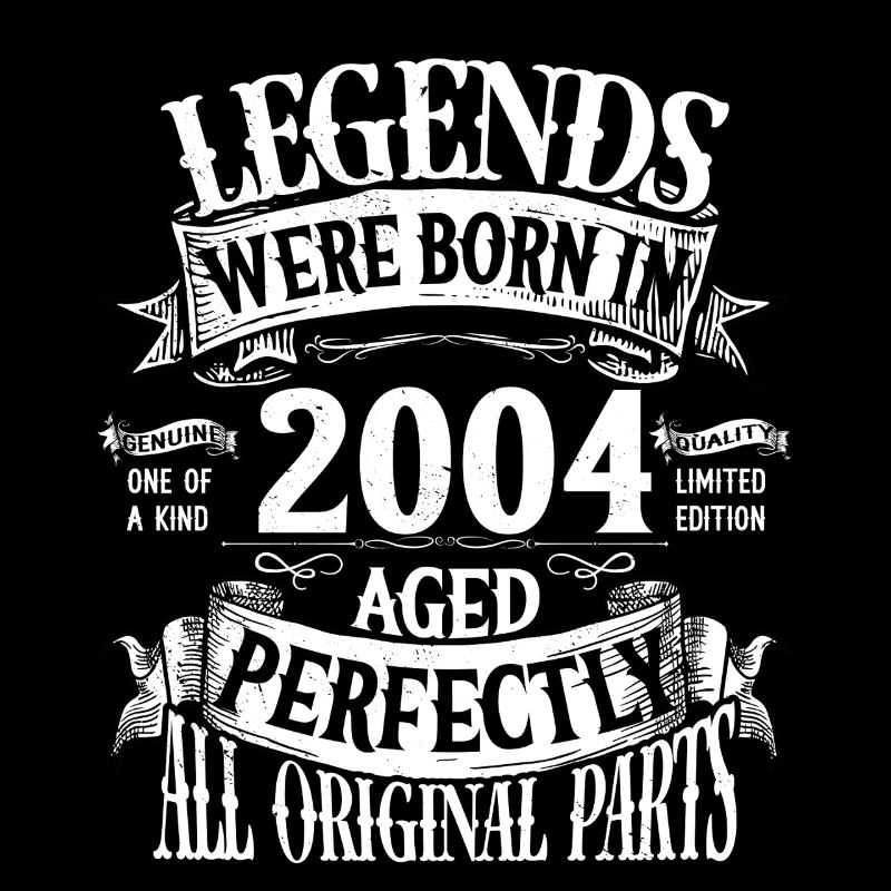 Des légendes sont nées en 2004" - Vintage Vieilli