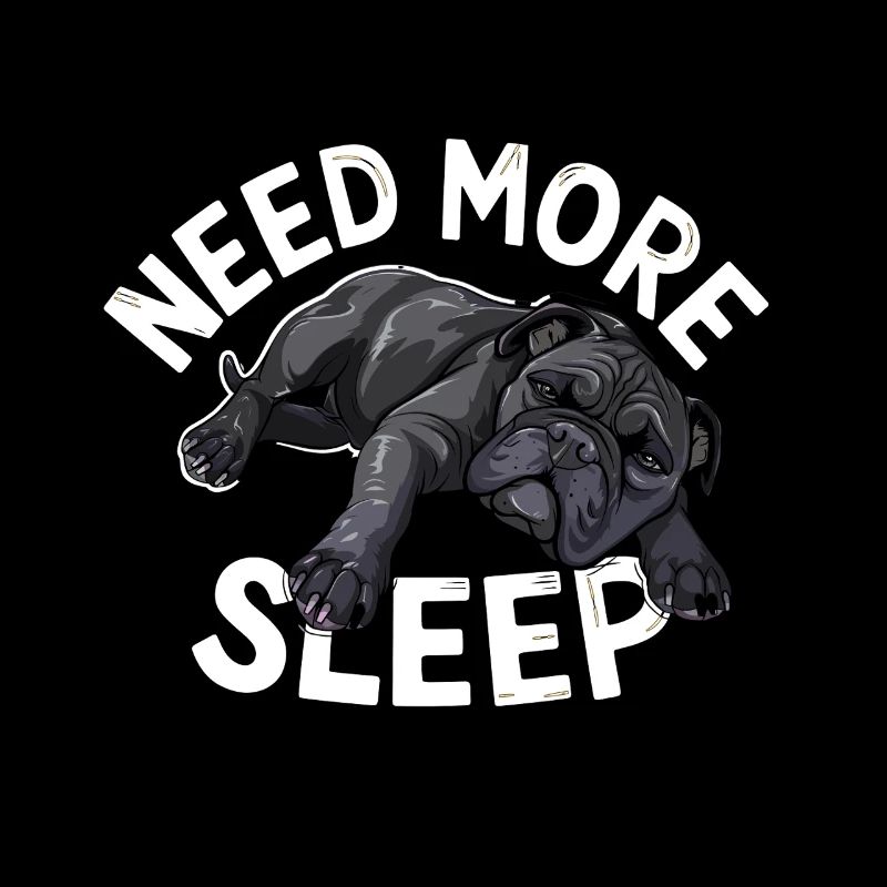 Besoin de plus de sommeil Drôle de carlin