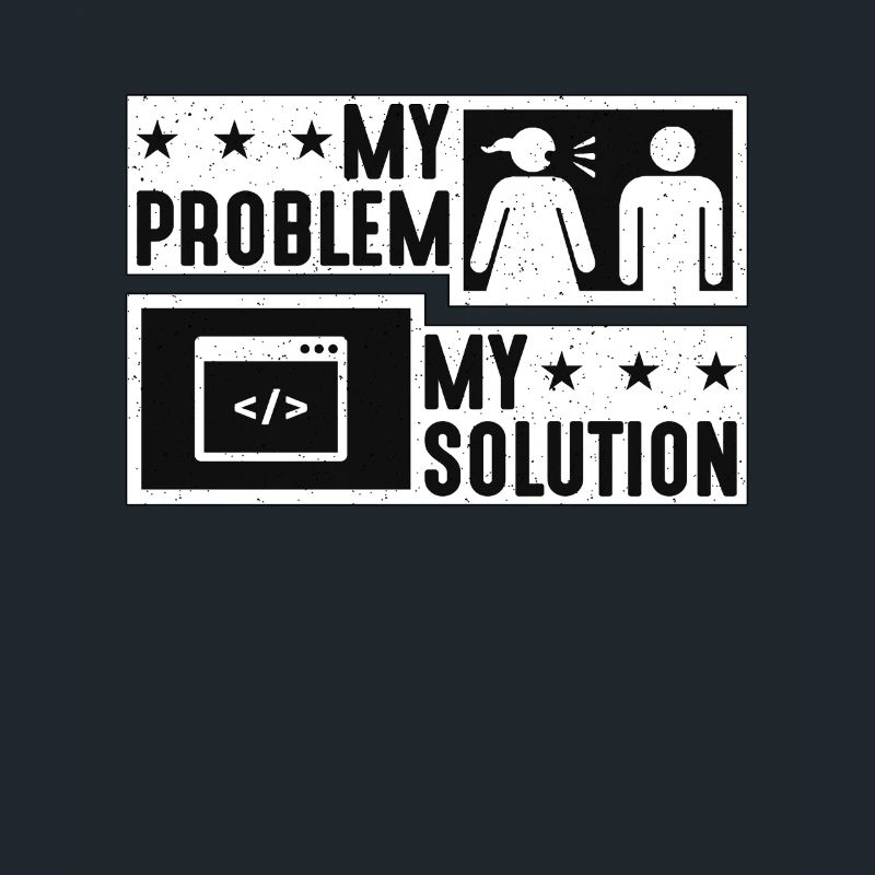 Online Coder My Problem My Pictogram Dad Developer