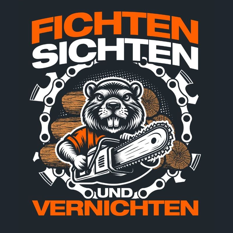 Spruce sifting, woodworking, lumberjack, forestry work