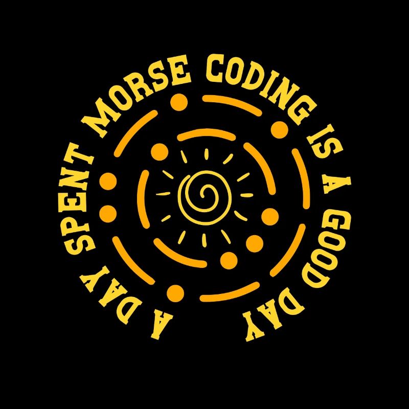 Morsecode Code Morse Une journée passée à coder Morse