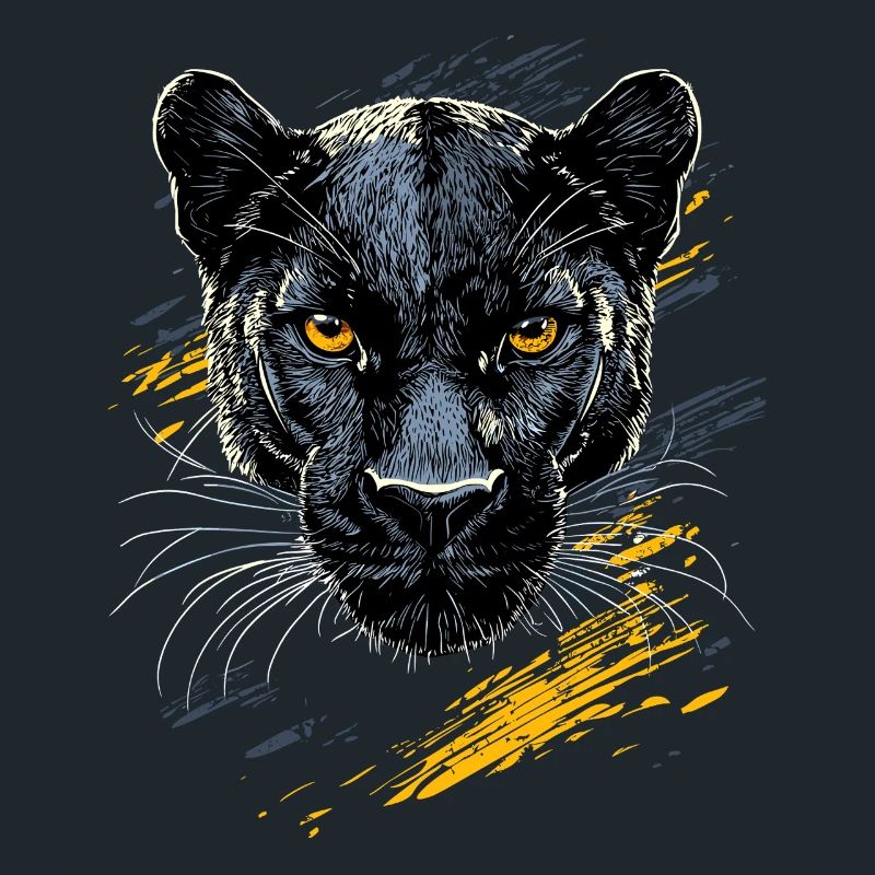 Panther Leopard Raubkatze Süße Großkatze Panter