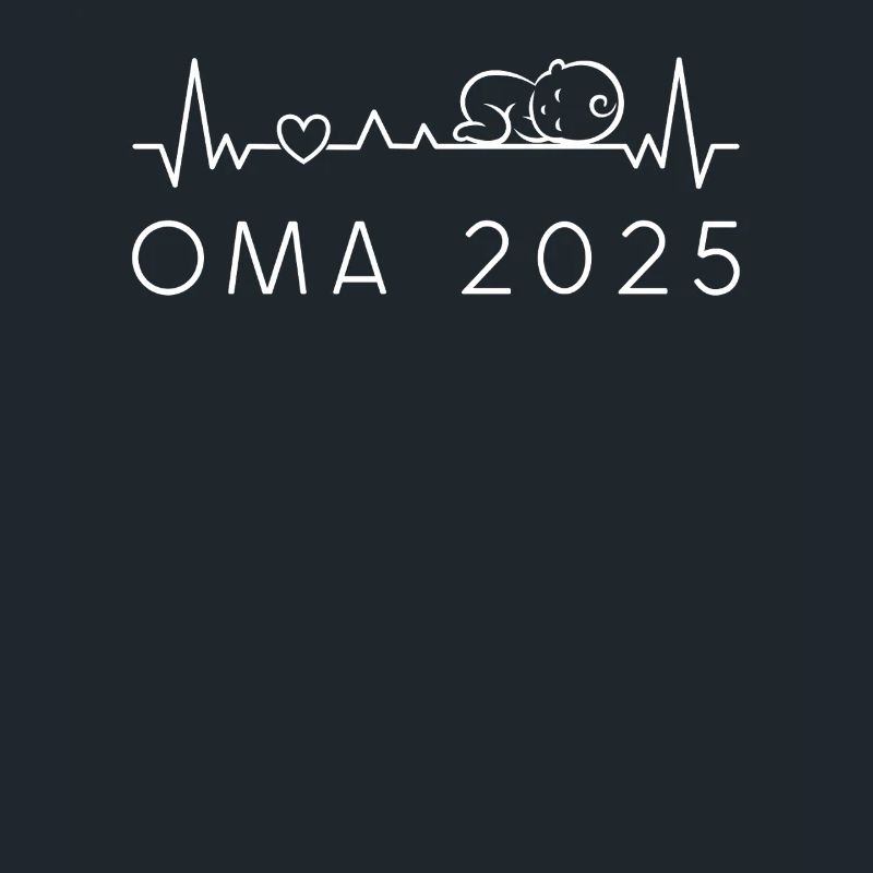 Grand-mère 2025 bébé Heartbeat Pulse Offspring annonce