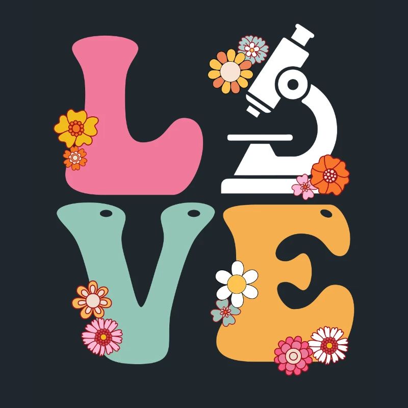 Amour Scientifique de laboratoire médical Boho Arc-en-ciel MLS