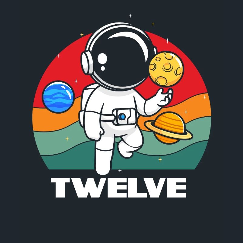 Astronaut Zwölf Geburtstag Abenteuer