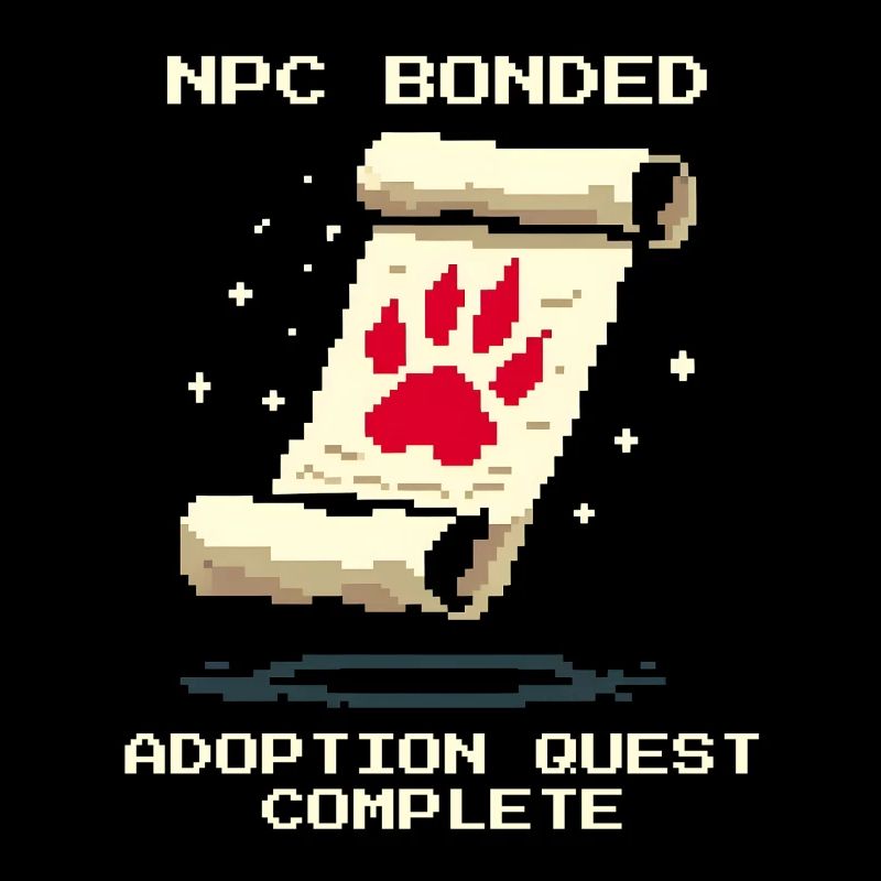 NPC bonded | Adoption quest fulfills animal shelter