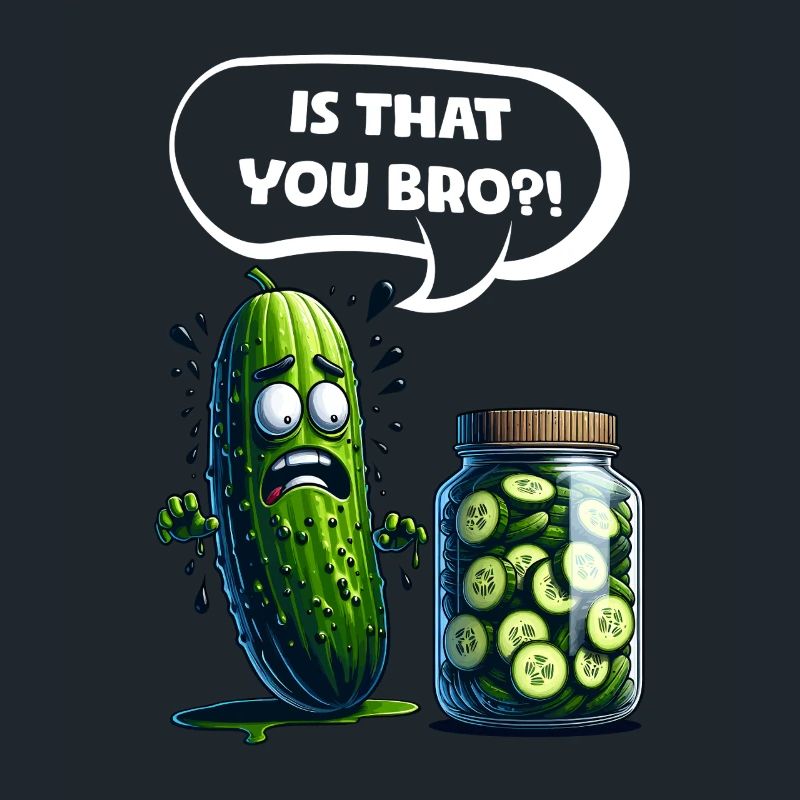 C’est toi mon frère ?! Cornichon de concombre Amateurs de concombre