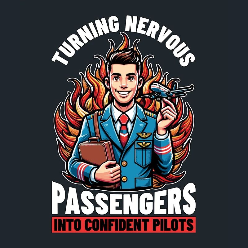 L’instructeur de vol devient nerveux