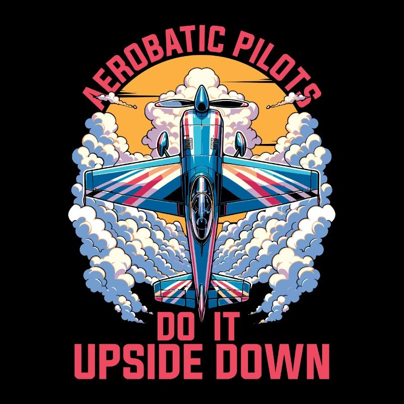 Aerobatic Pilots Do It Upside Down Glider Pilot