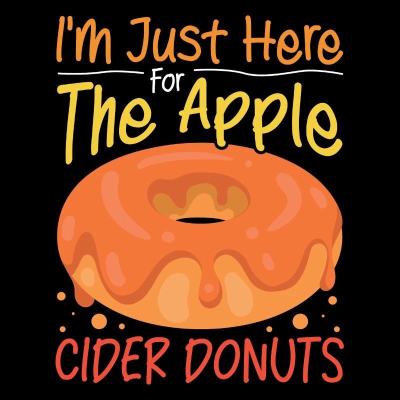 Ich bin nur wegen der Apfelwein-Donuts hier