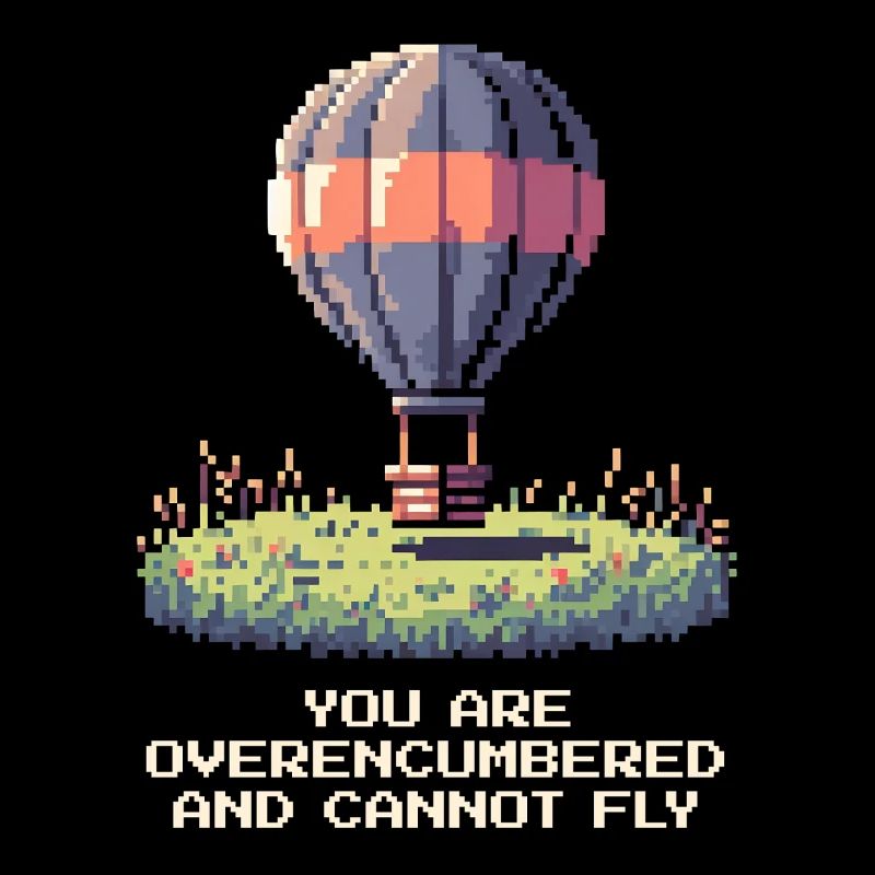 Overloaded – no flight possible | Balloon Thermals