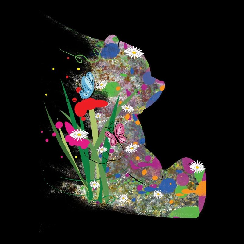 Ours, Été, Abstrait, Papillon