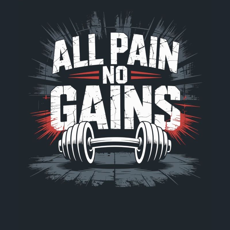 Pas de douleur, pas de gains, pas de formation, pas de succès