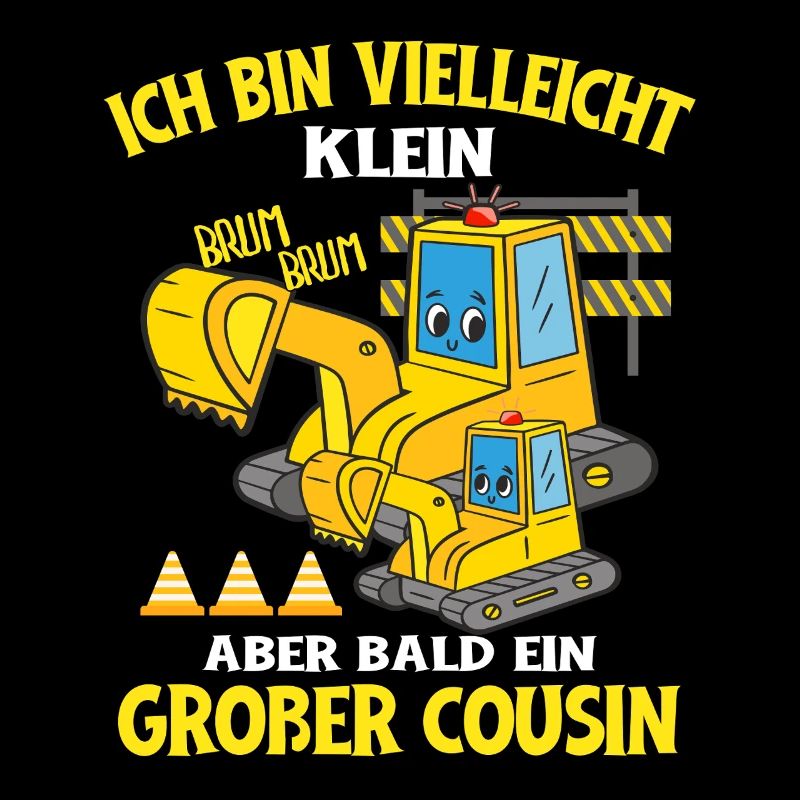 Bald ein Großer Cousin Bagger