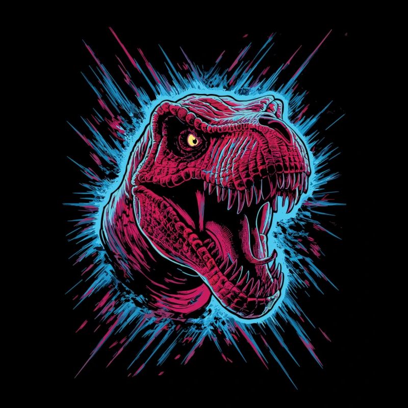 Puissance pure du T-Rex