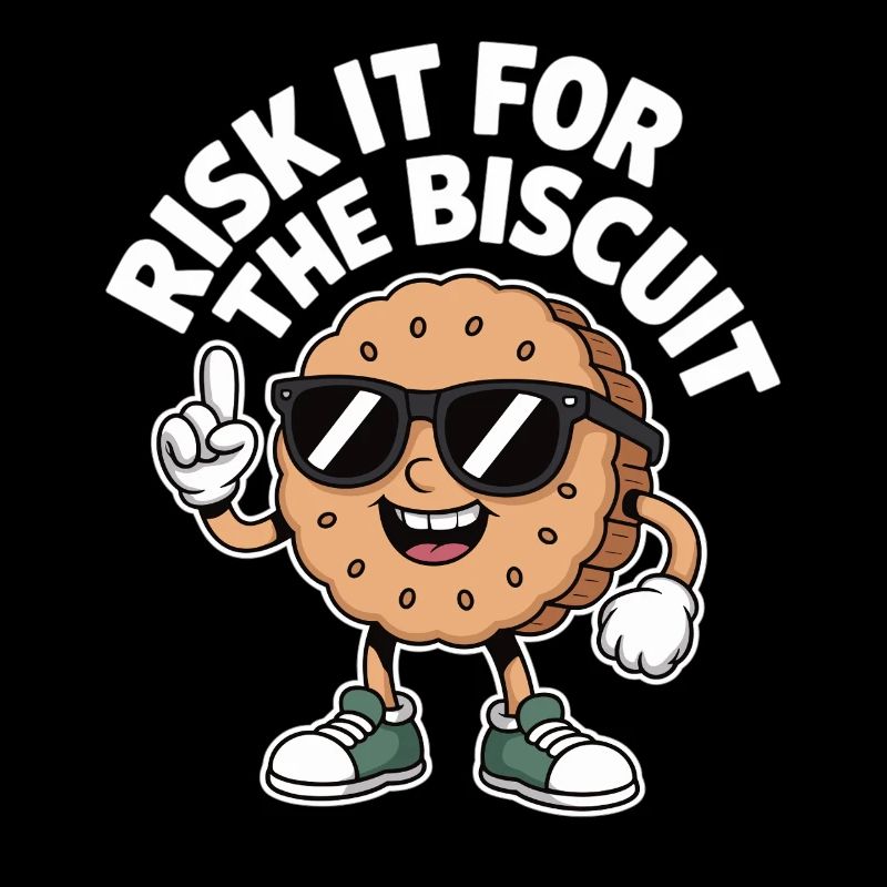 Riskier’s for the Cookie – Chemise à biscuits drôle