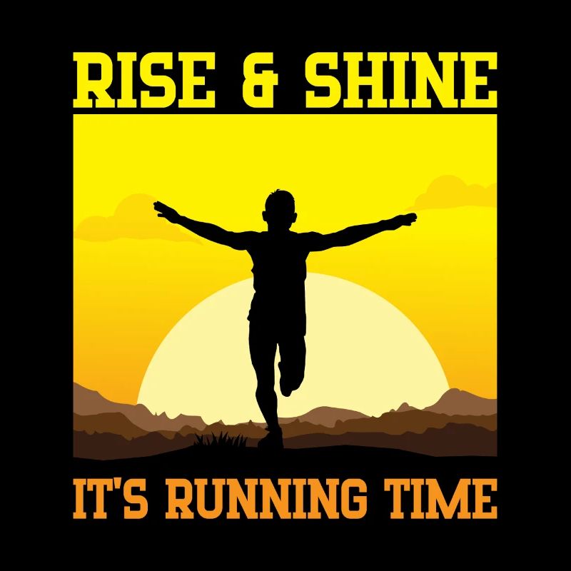 Running Rise & Shine Marathon Runner Cadeau