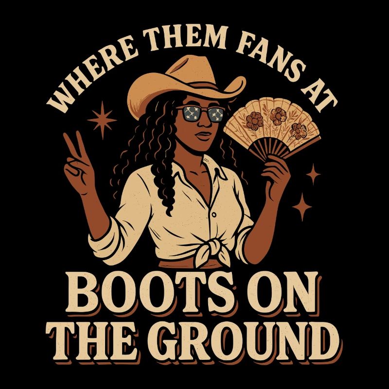 Bottes sur le terrain Western Vibes