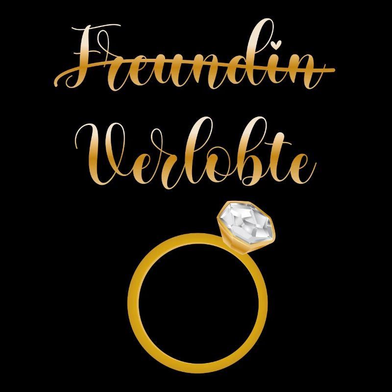 Freundin durchgestrichen Verlobte