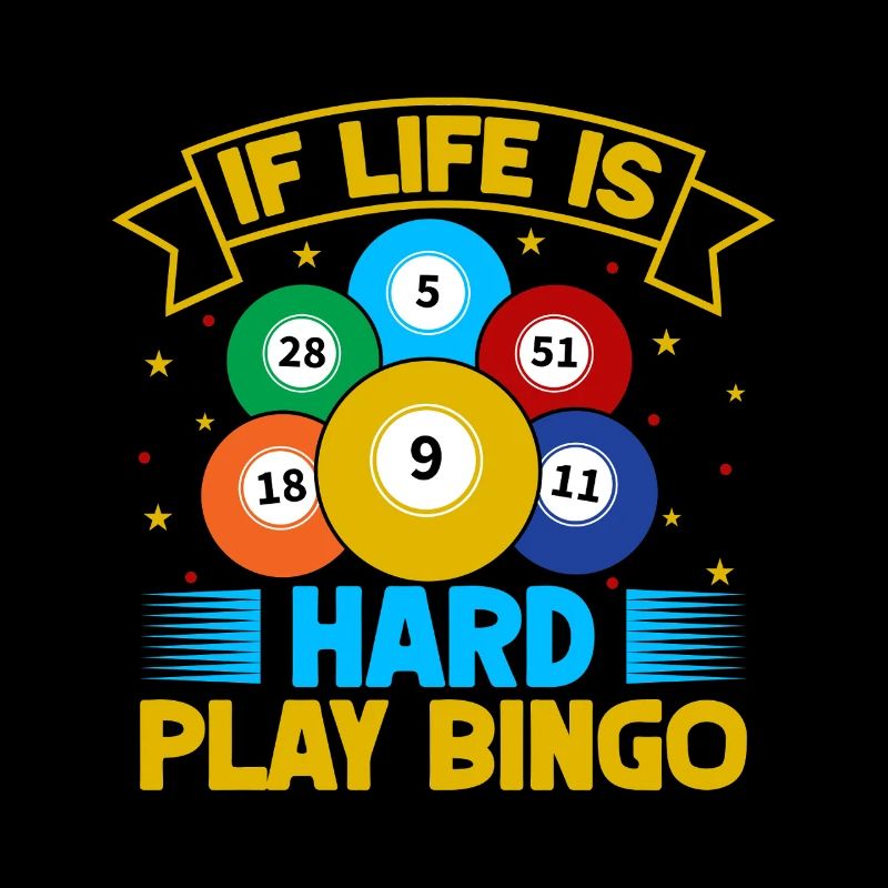 Jeu de bingo La vie est difficile Jouer au bingo