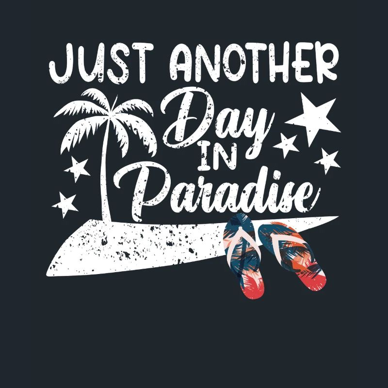 Nur ein weiterer Tag im Paradies Flip Flops Strand