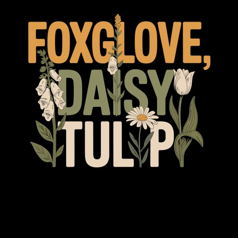 Chemise Fleurie Digitale Daisy Tulipe