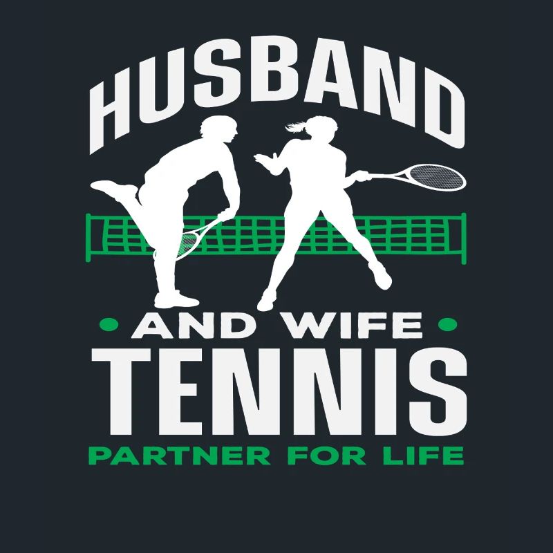 Tennis Spieler Ehemann Und Ehefrau Partner