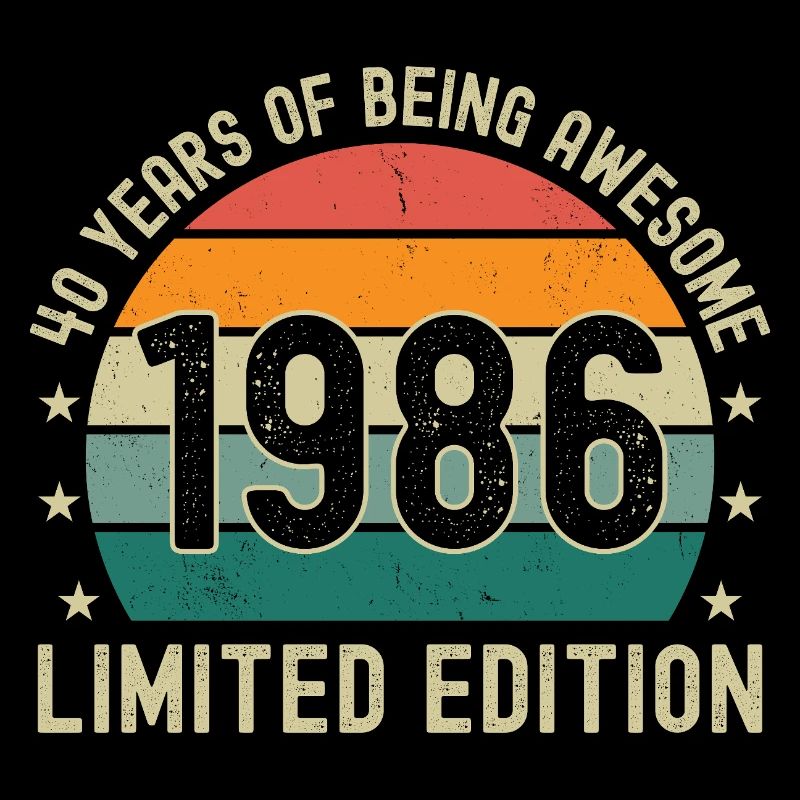 40 ans d’être génial 1986 Édition limitée