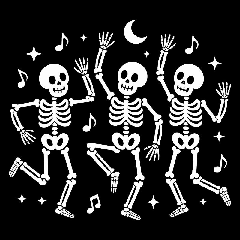 Danse des squelettes au clair de lune