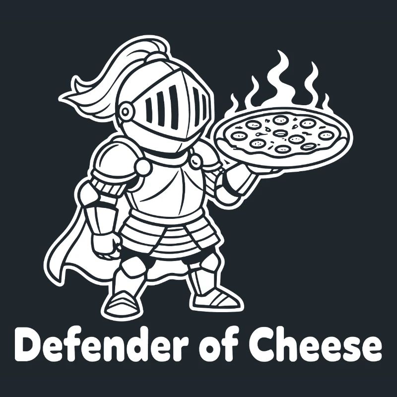 Pizza chevalier du fromage
