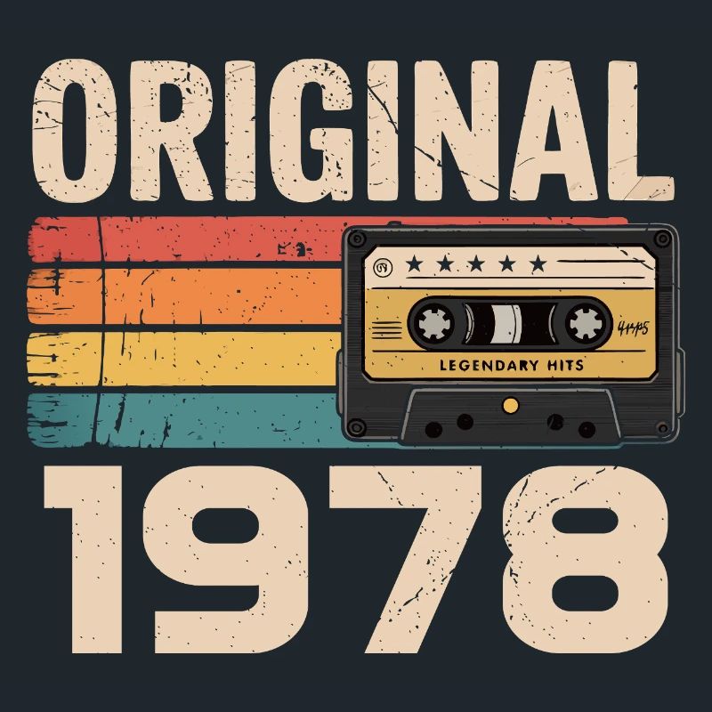 Originales 1978er Retro-Jubiläum 1978