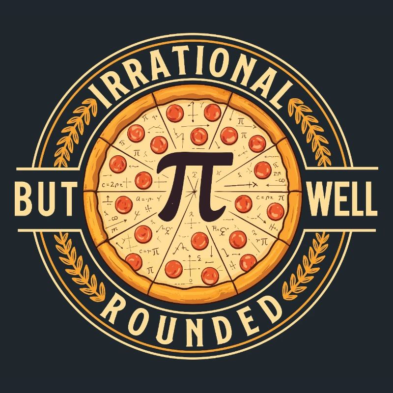 Nerd de maths irrationnel mais bien équilibré de la journée PI