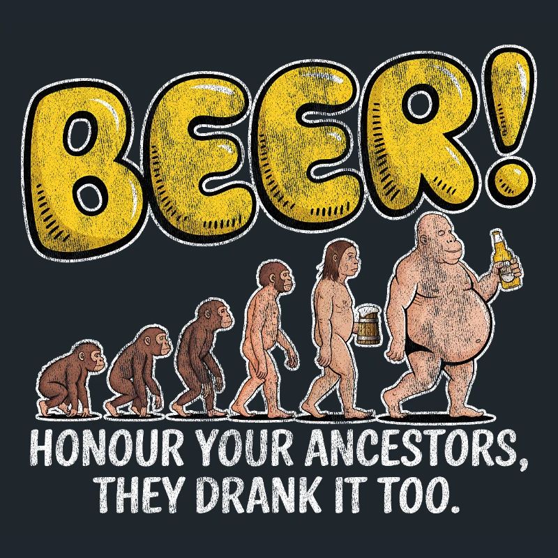 Evolution Beer Lustiges Witziges Bier