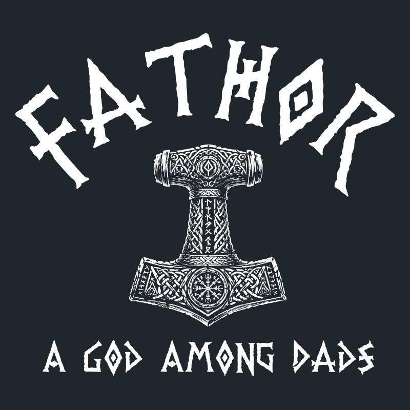Fathor-Gott unter den Vätern Wikinger-Humor