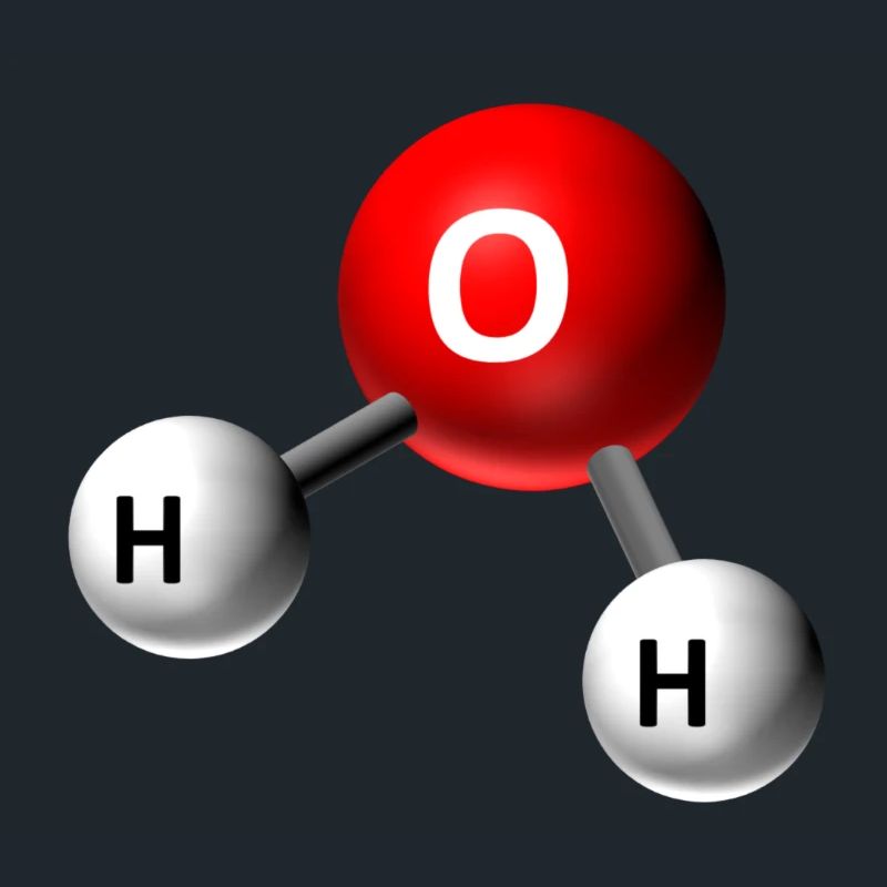 Water Molecule Graphic